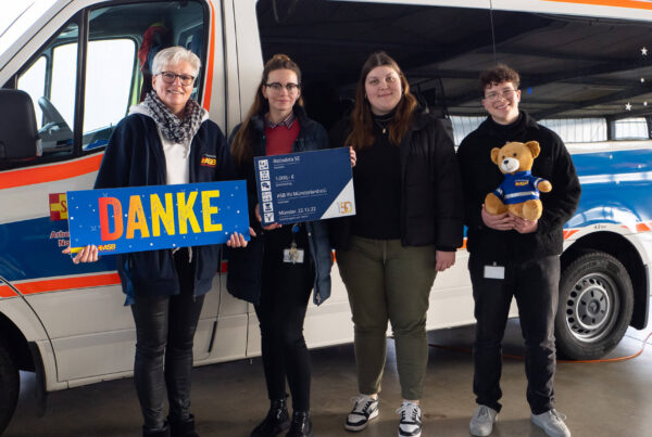 Wünschewagen Spende Münster