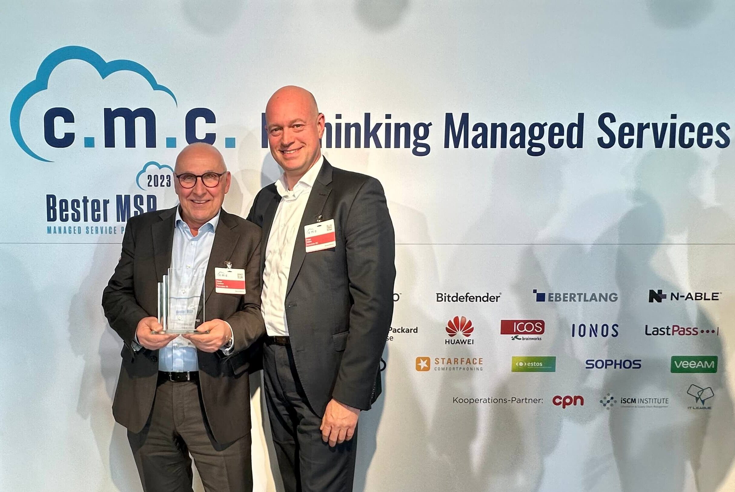 Verleihung "Bester Managed Service Provider 2023"