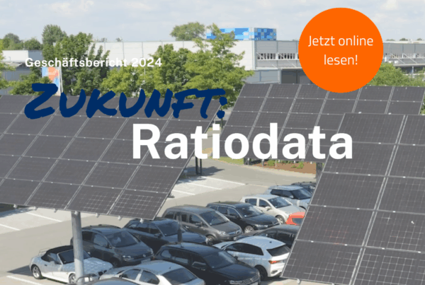 Solartracker mit Titel Geschäftsbericht 2024