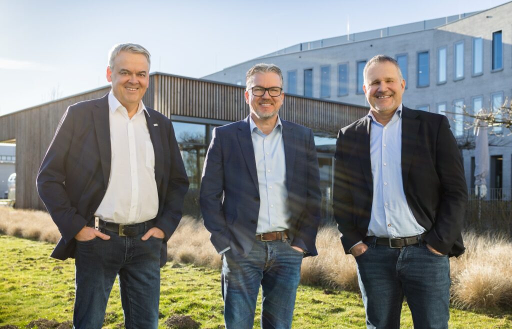 Vorstand der Ratiodata ab April 2026, bestehend aus Klemens Baumgärtel, Dr. Michael Stanka und Markus Kons (v. r.)